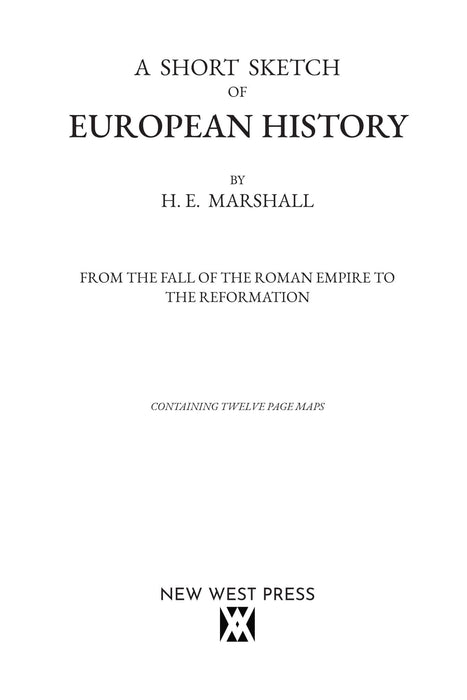 A Short Sketch of European History