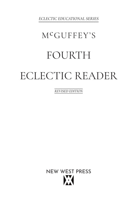 McGuffey's Fourth Reader