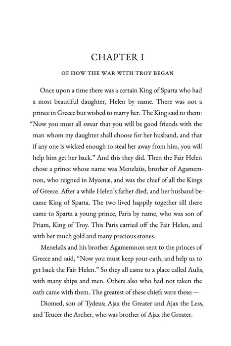 The Iliad For Boys and Girls